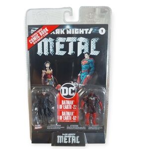 Page Punchers DC Batman Who Laughs & Red Death Two 3" Figure, Comic Book & Stand